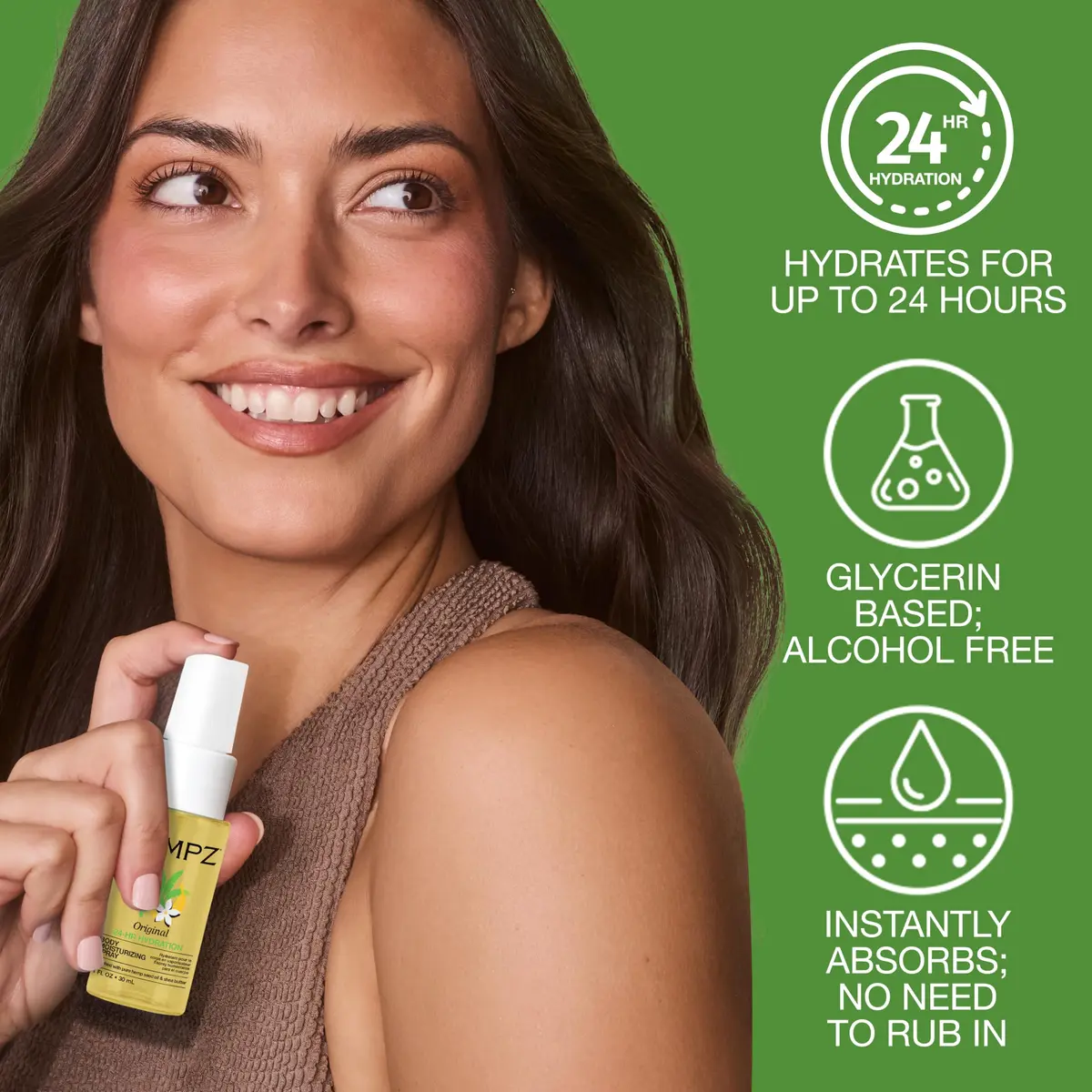 Hempz Hydrating Mist Spray, Floral Banana Fragrance, 1 fl.oz. | Alcohol-Free, Vegan, Instant Hydration - view 4