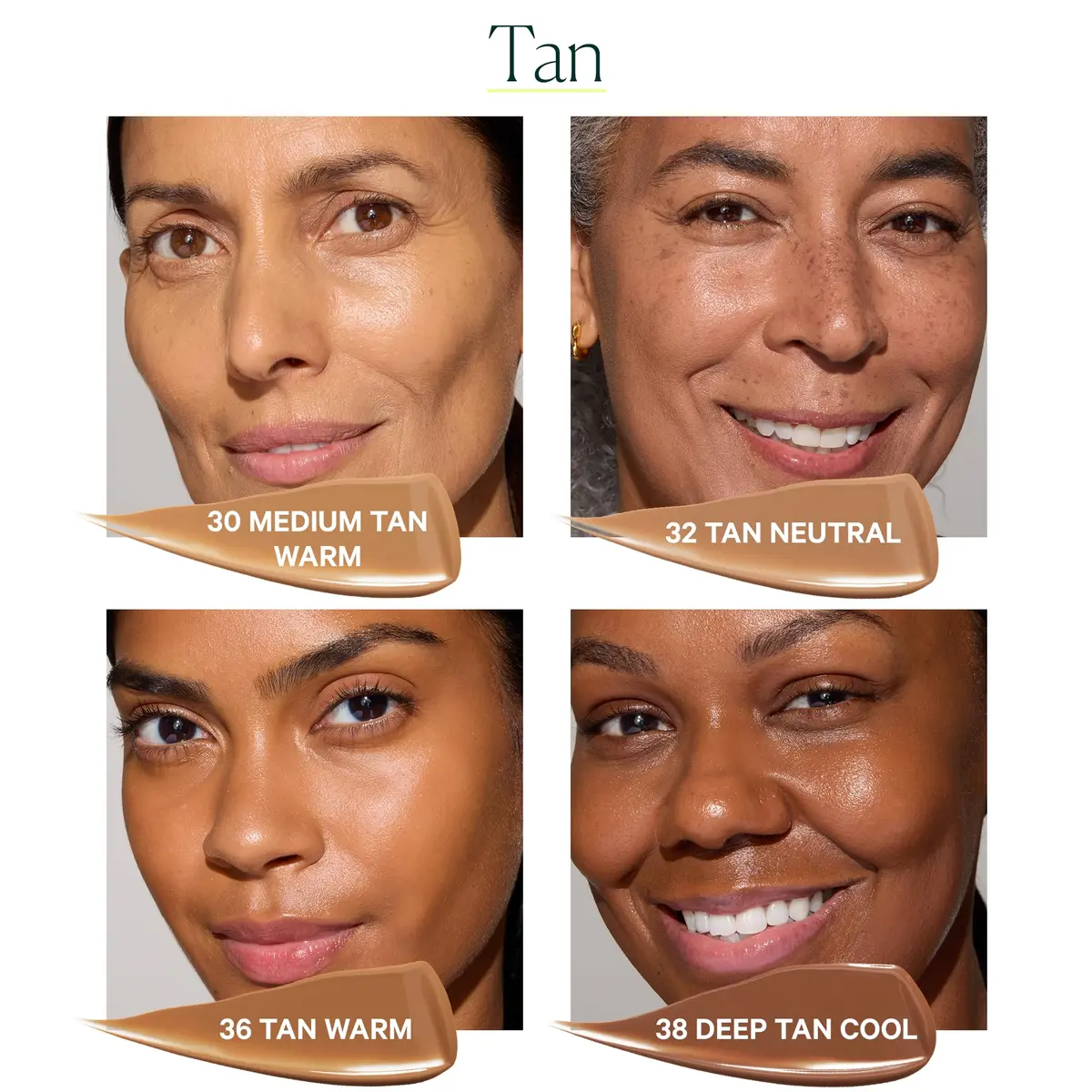 Well People Skinforia Serum Foundation, 38 Deep Tan Cool | Hydrating, Skin-Like Finish - view 4