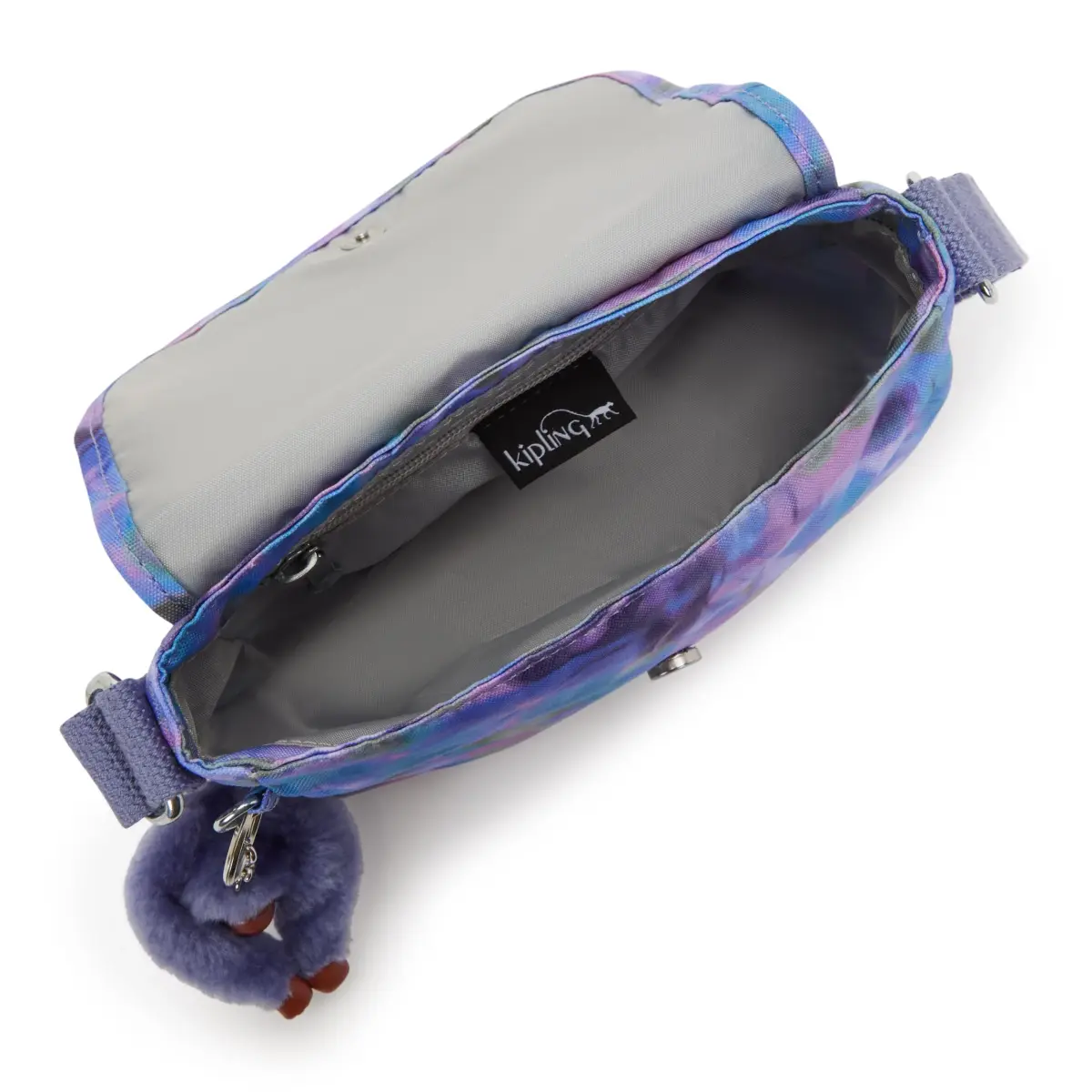 Kipling Sabian Blushing Sky Mini Crossbody Bag (7.75"L x 5.75"H x 3.25"D) - Lightweight & Water-Resistant - view 3