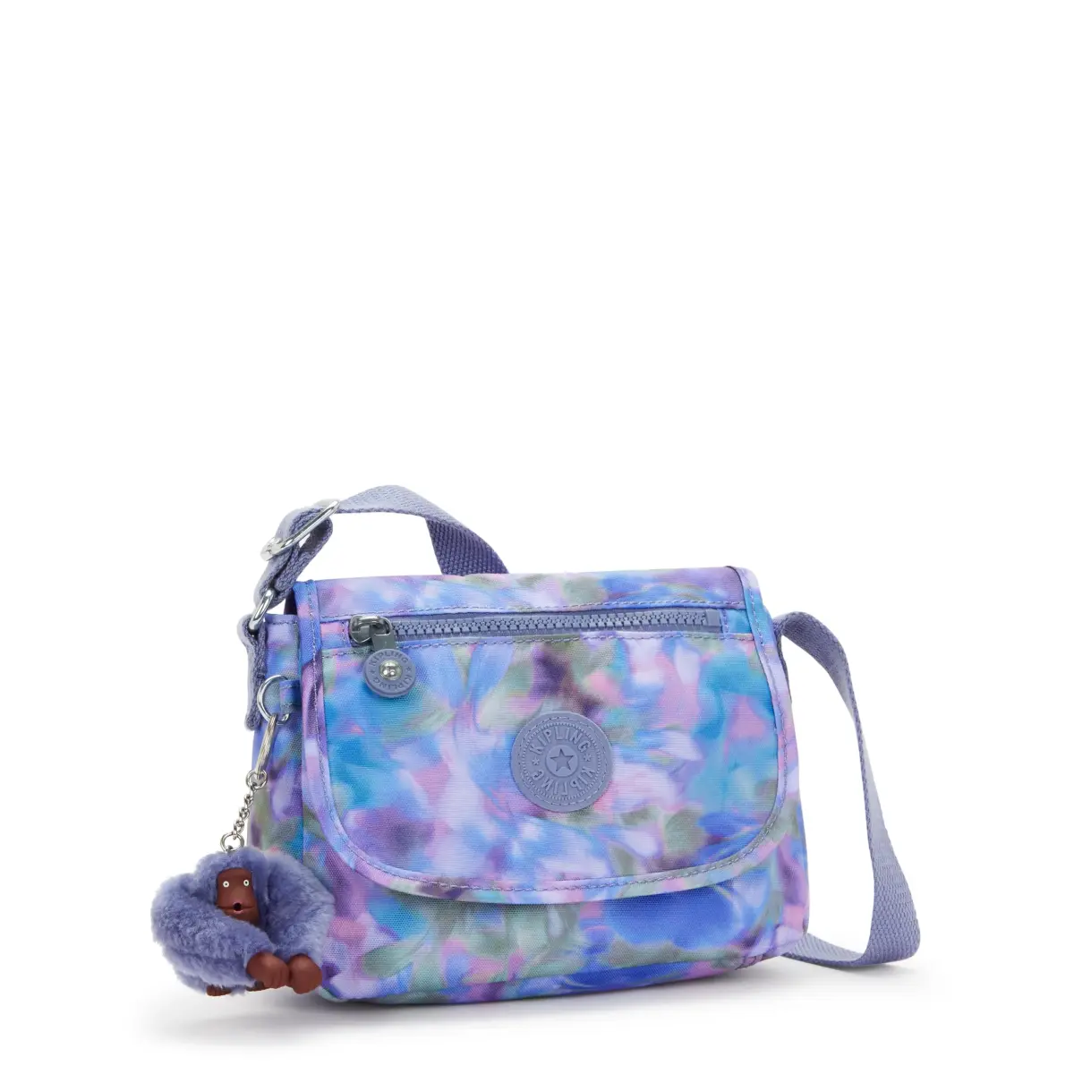 Kipling Sabian Blushing Sky Mini Crossbody Bag (7.75"L x 5.75"H x 3.25"D) - Lightweight & Water-Resistant - view 4