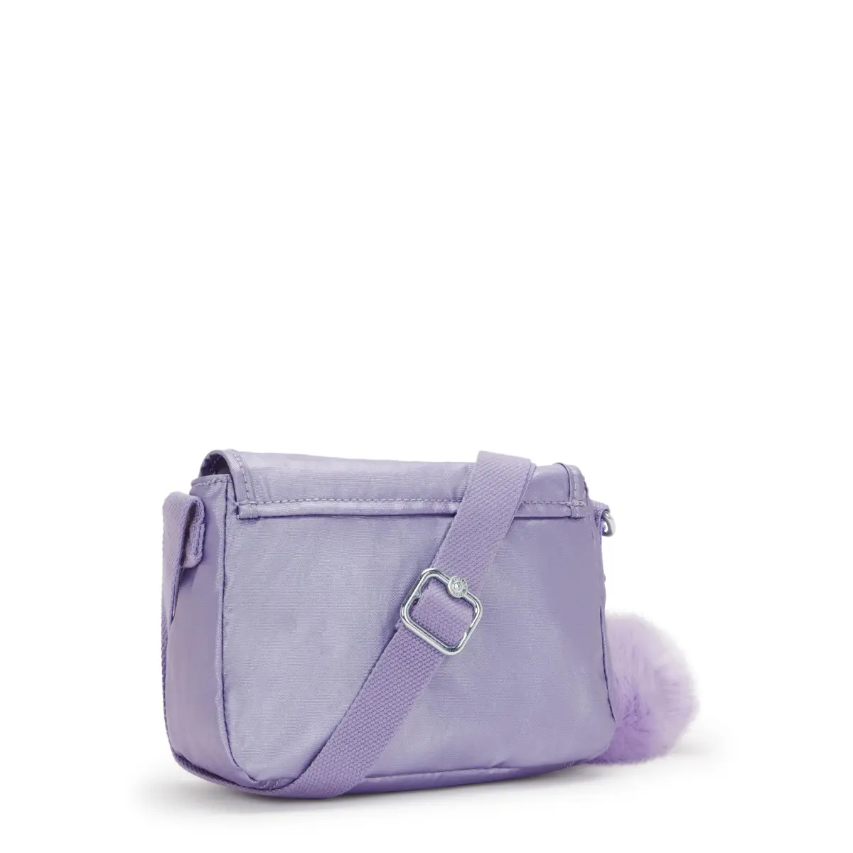 Kipling Sabian U Mini Crossbody Bag in Amethyst Aura Metallic Glow (7.75"L x 5.75"H x 3.25"D) - view 2
