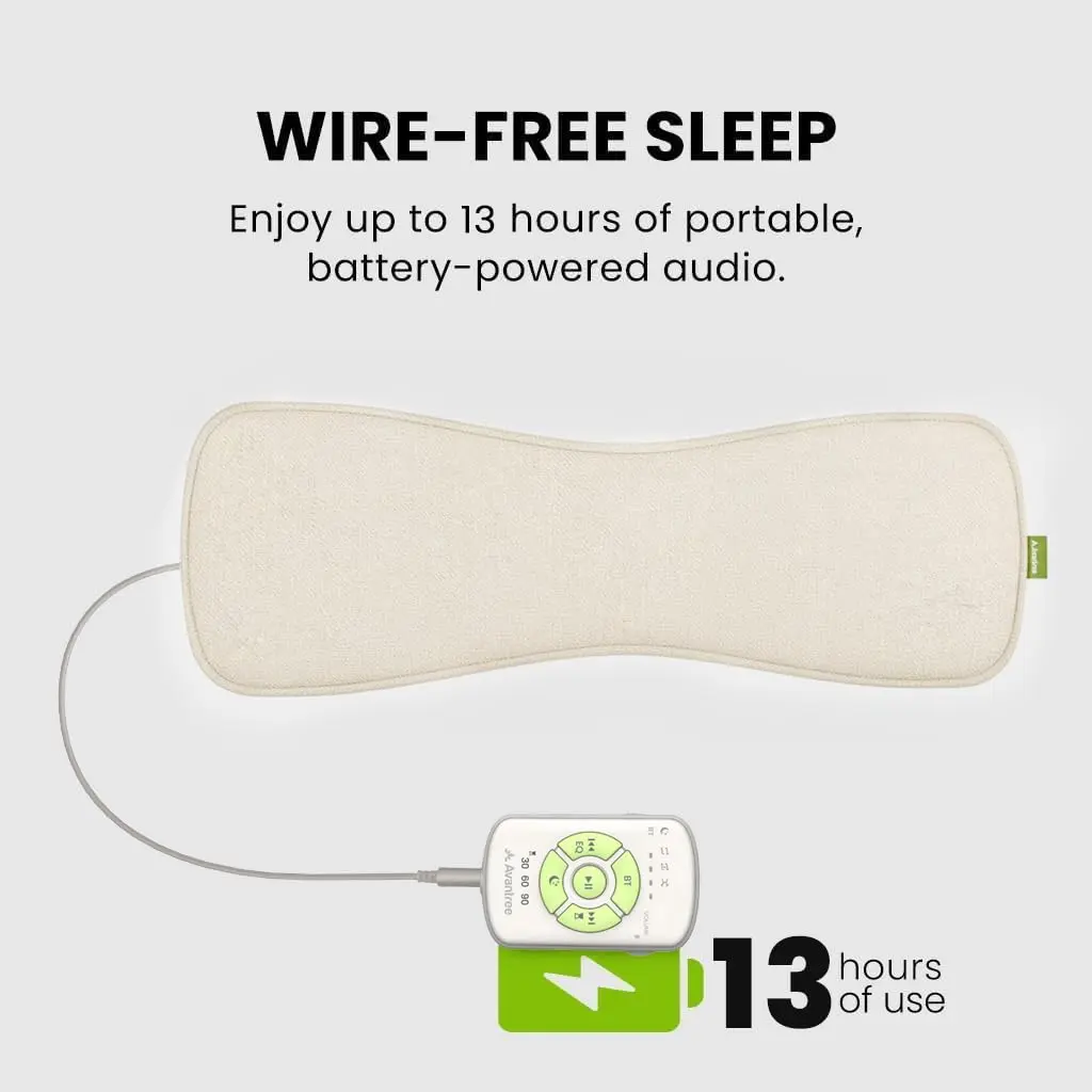 Avantree Slumber 2 - Bluetooth Pillow Speaker for Side Sleepers | Wireless White Noise Headphones - view 8