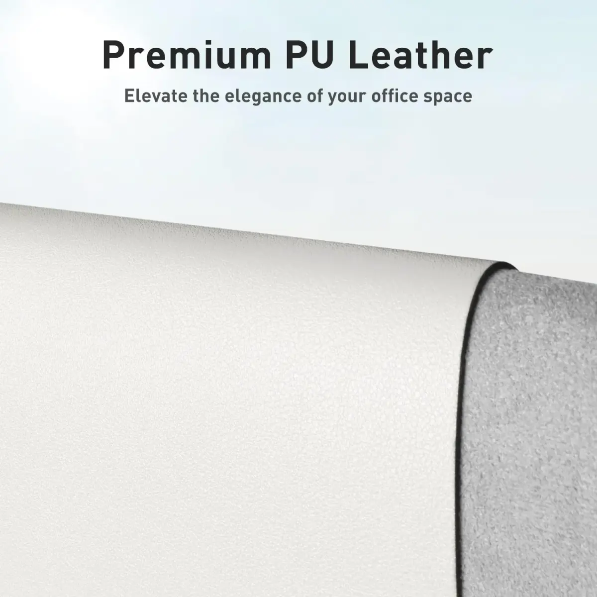 Aothia Faux Leather Desk Mat 140cm x 61cm (55" x 24") | Waterproof, Non-Slip PU Blotter for Office & Home - view 2