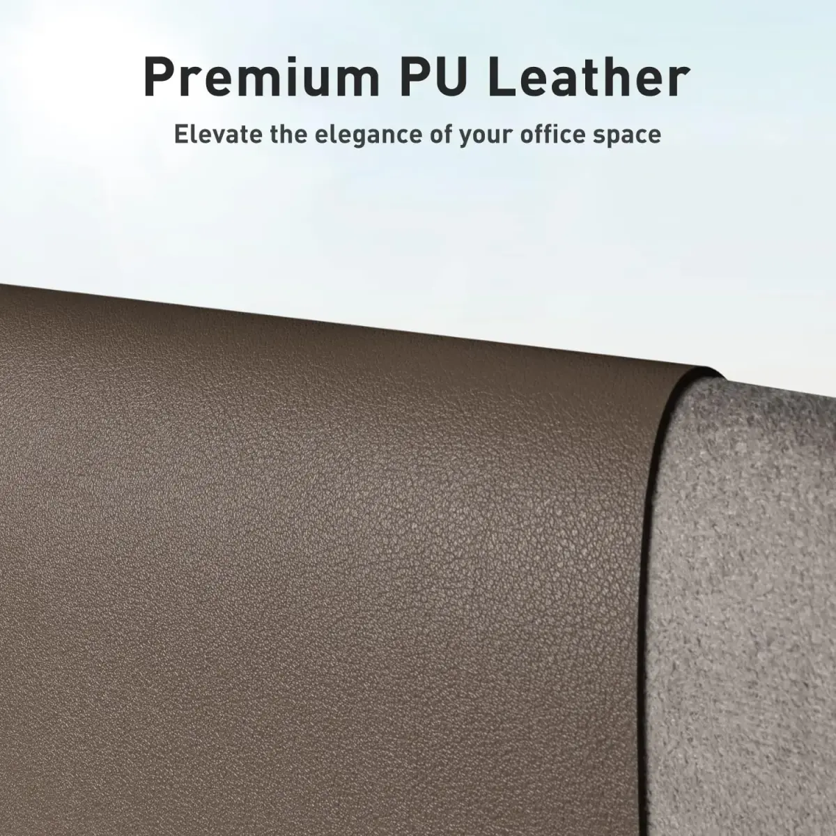 Aothia Faux Leather Desk Mat - Large 55" x 24" PU Leather Blotter | Waterproof Writing Surface for Office & Home - view 2