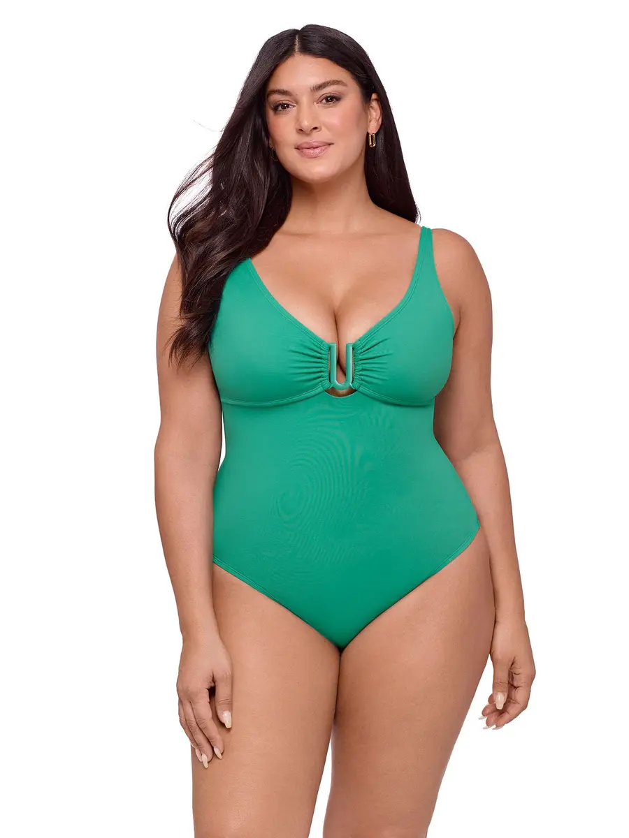 S3 Swim Women's Sculpting Adjustable U-Wire One Piece Swimsuit | 360° Support & Tummy Control - main product image