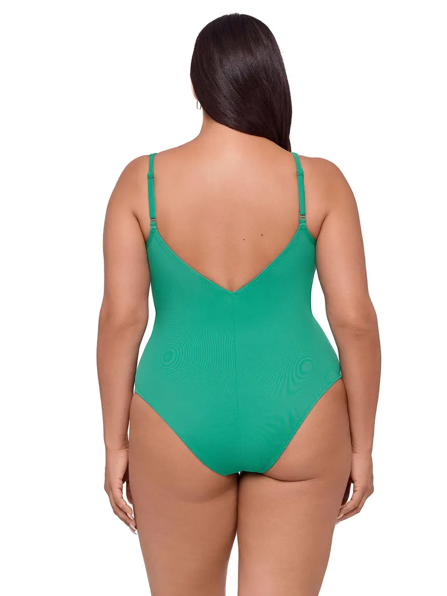 S3 Swim Women's Sculpting Adjustable U-Wire One Piece Swimsuit | 360° Support & Tummy Control - view 2