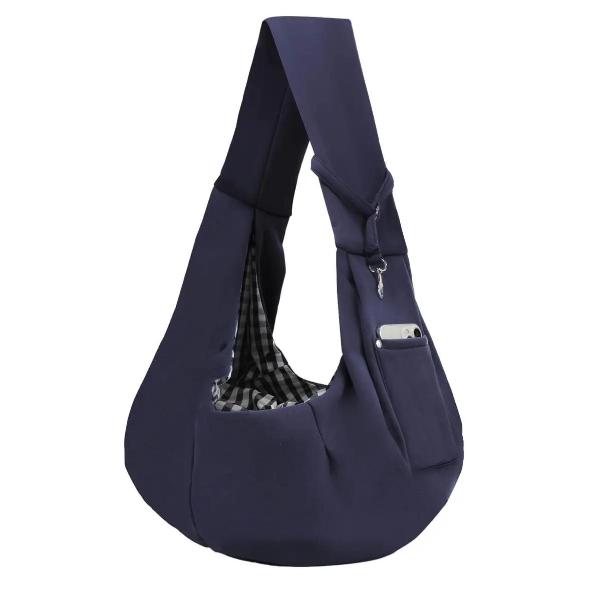 ARZQUT Dog and Cat Carrier Sling Bag | Dark Blue, 53cm (21") L x 30cm (12") W - main product image