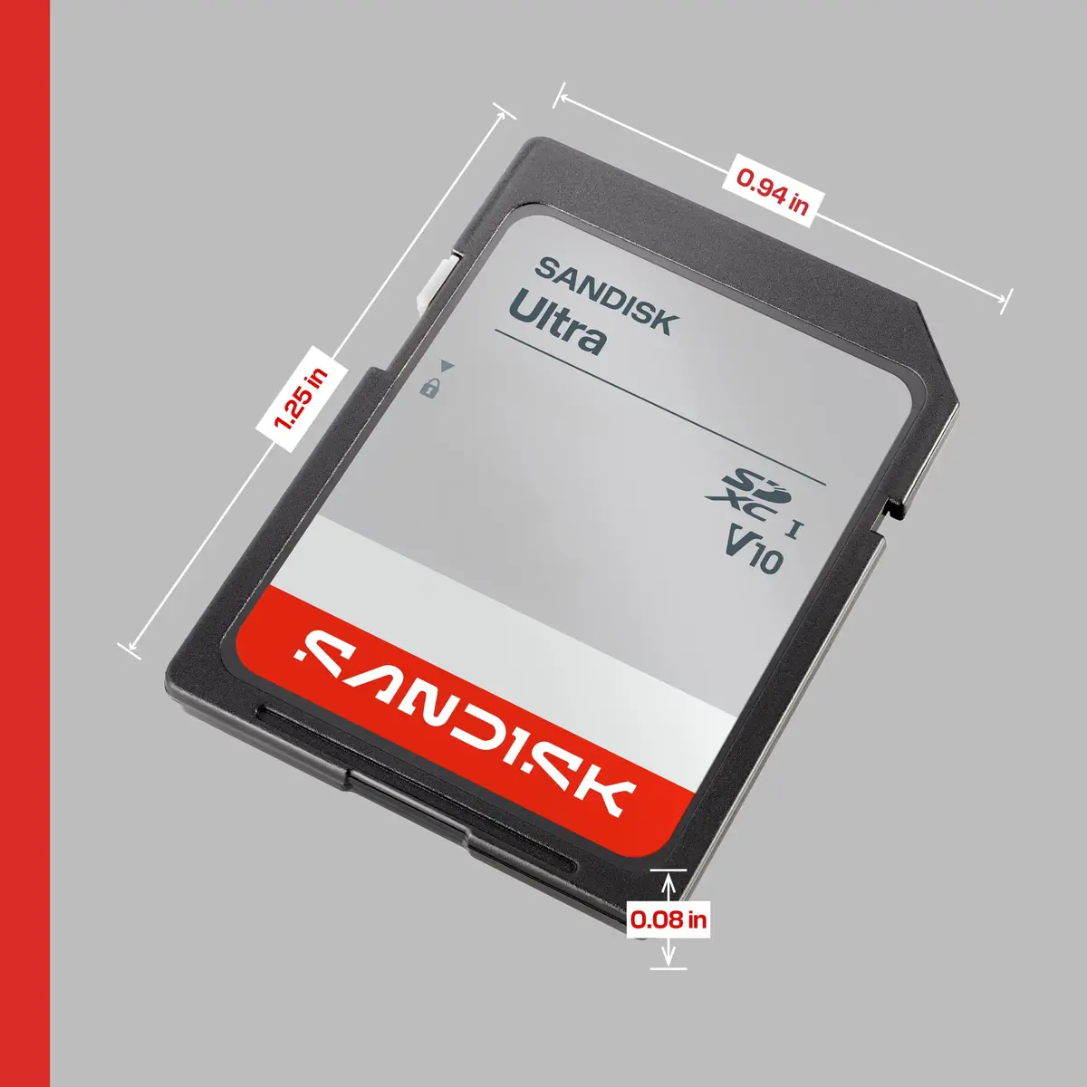 Sandisk 256GB Ultra SDXC UHS-I Card | Up to 195MB/s, Full HD, Waterproof, Shockproof - view 8