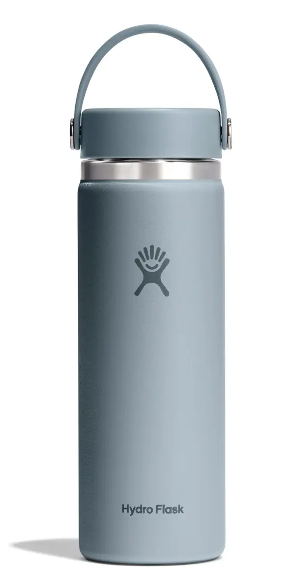 Hydro Flask 20 Oz Shale Gray Wide Mouth Water Bottle | Insulated Stainless Steel - main product image