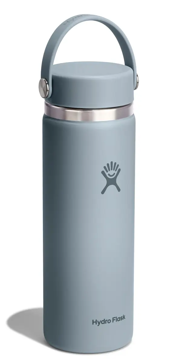 Hydro Flask 20 Oz Shale Gray Wide Mouth Water Bottle | Insulated Stainless Steel - view 2