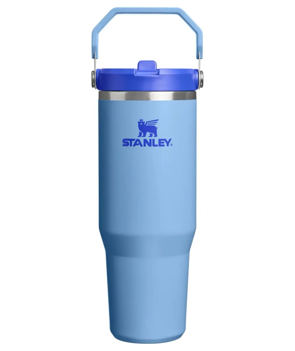 STANLEY IceFlow 2.0 Flip Straw Tumbler, 30 oz, Blue Sky - Sip Faster, Spill Less - main product image