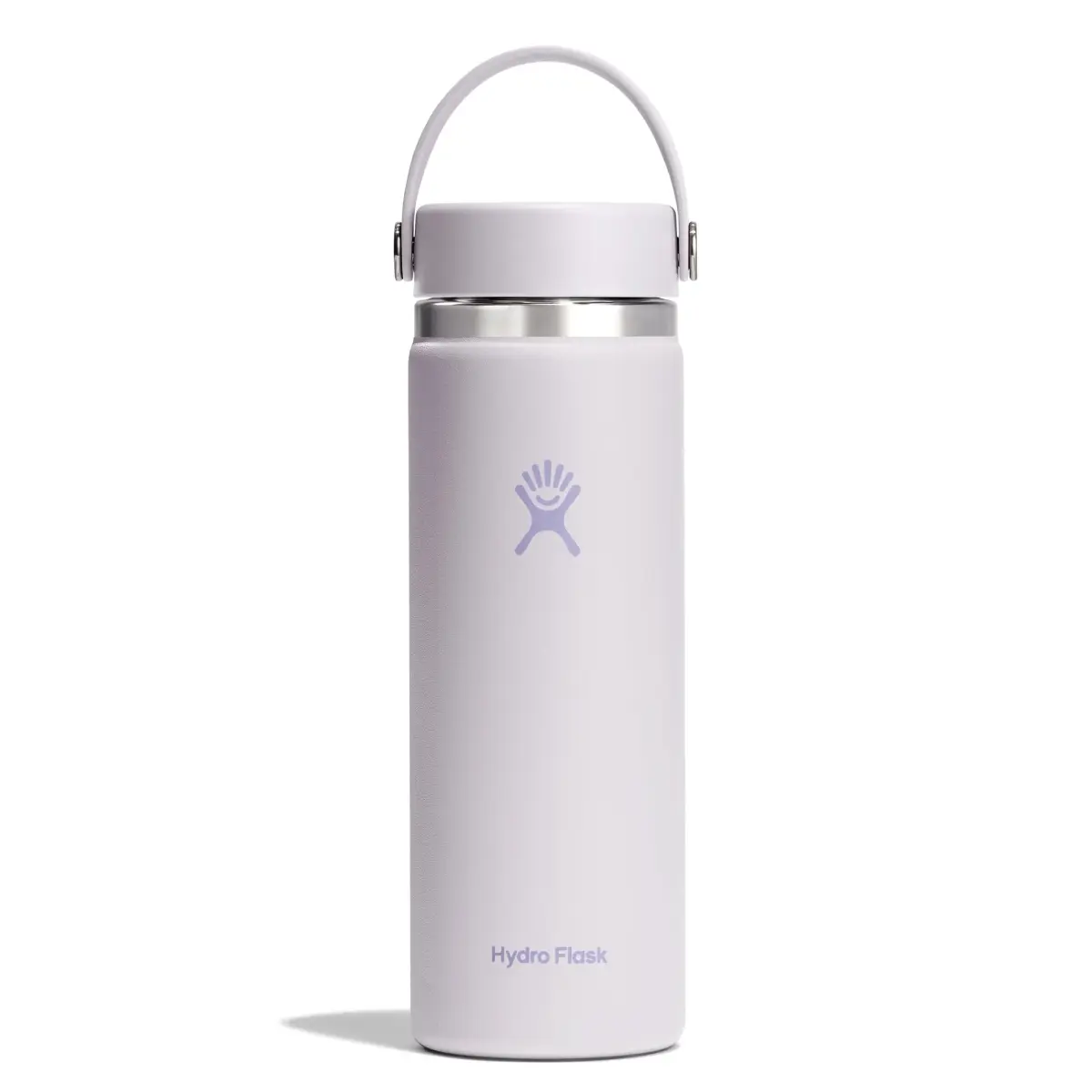 Hydro Flask Wide Mouth Water Bottle 20 oz (591 mL) | Insulated Stainless Steel, Cloud Pink - main product image