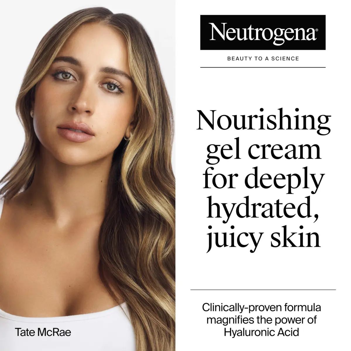 Neutrogena Hydro Boost Gel Cream Fragrance Free 15ml (0.5 Fl Oz) | Hyaluronic Acid Facial Moisturizer for Normal to Dry Skin - view 2