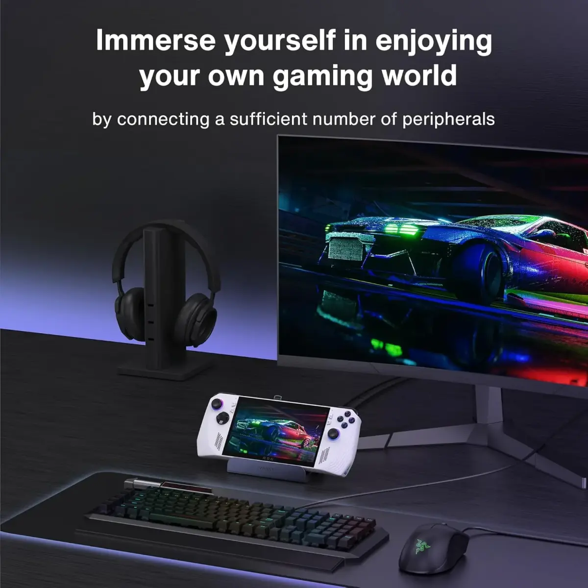 IVANKY 8-in-1 Docking Station for Steam Deck & ROG Ally 4K@144Hz | 65W PD Charger Included - view 6
