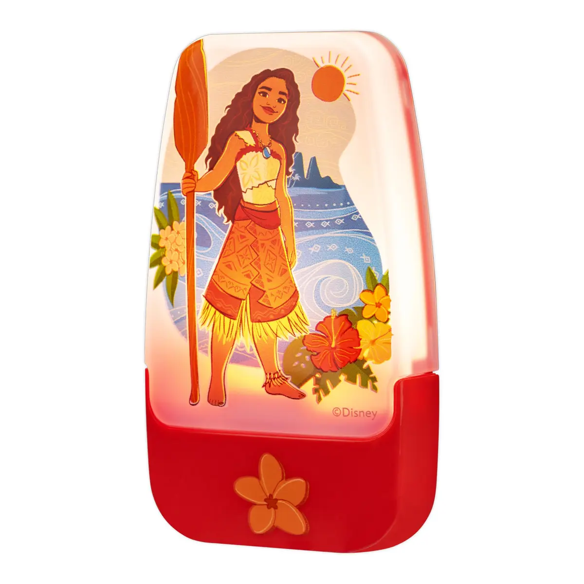Disney Moana 2 LED Night Light Plug-in, 1 Pack | Dusk-to-Dawn Sensor for Kids' Rooms - main product image