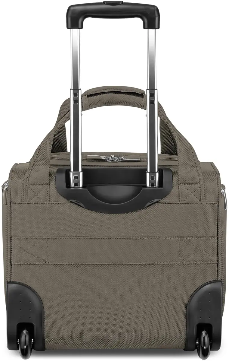 TOTAL TRAVELWARE Charleston 15" Underseat Bag (Mocha, 15-Inch Carry-On) | Durable Poly-Ballistic Fabric, 5 Year Warranty - view 5