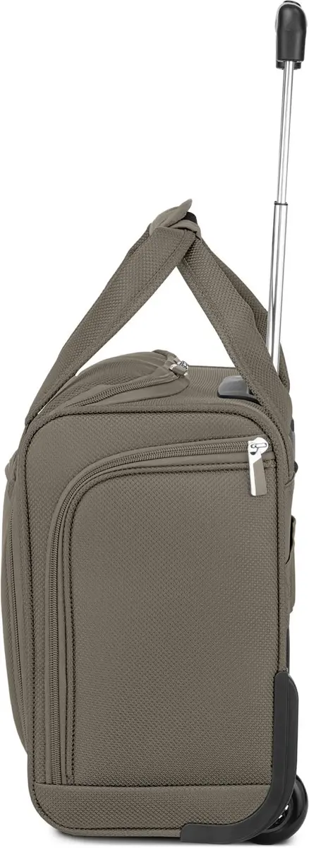 TOTAL TRAVELWARE Charleston 15" Underseat Bag (Mocha, 15-Inch Carry-On) | Durable Poly-Ballistic Fabric, 5 Year Warranty - view 6