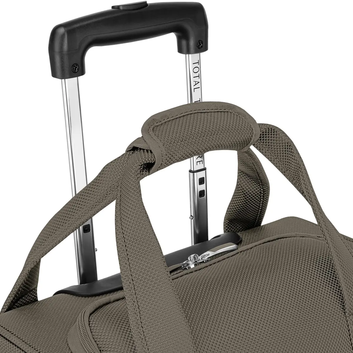 TOTAL TRAVELWARE Charleston 15" Underseat Bag (Mocha, 15-Inch Carry-On) | Durable Poly-Ballistic Fabric, 5 Year Warranty - view 3