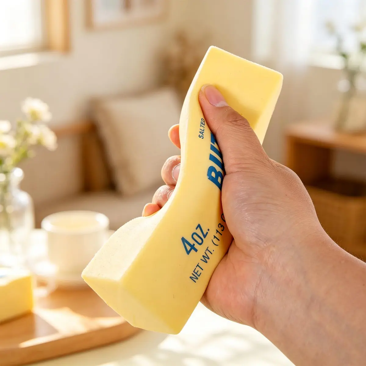 Lyreh Butter Stick Squeeze Toy 14cm (5.51in) | Non-Toxic PU Material for Kids - view 6