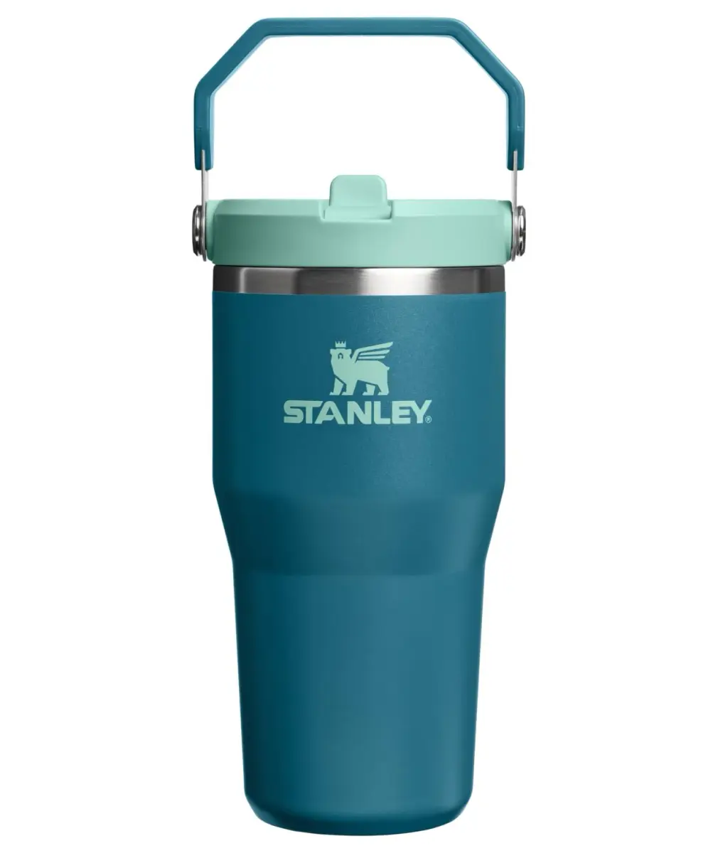 STANLEY IceFlow 2.0 Flip Straw Tumbler, 20 oz (590 ml), Coastal Teal - main product image