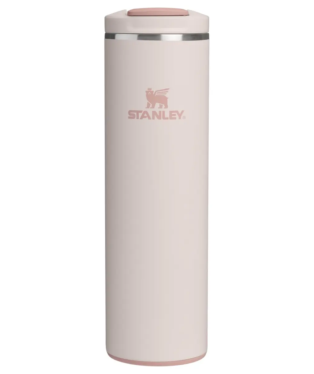 STANLEY Transit Flip Top Mug, 16 oz, Rose Quartz | Lightweight, Leakproof, Double-Wall Insulation - main product image