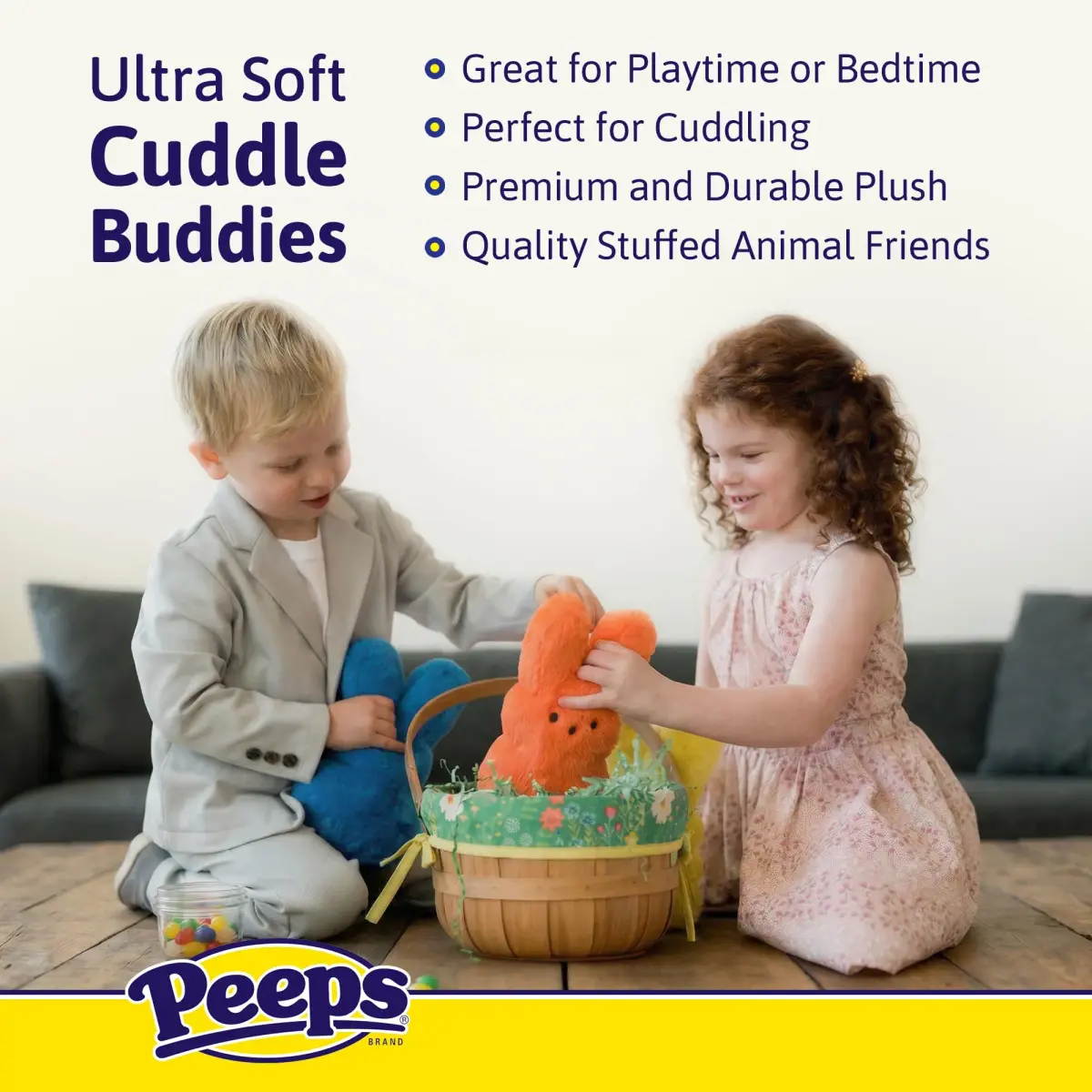 Animal Adventure 9" Dressed Up Peeps Plush Swimsuit | Soft Huggable Easter Toy Buddy - view 3