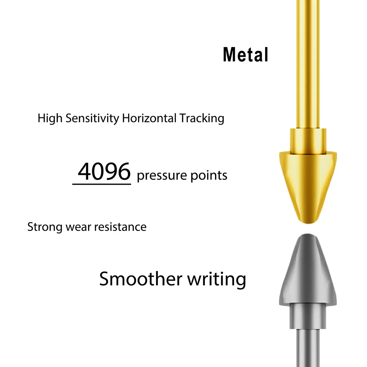 NWANTF Metal Nibs/Tips Replacement for Samsung Galaxy Tab S11/S11 Ultra S Pen | Durable, Precise, Easy to Install - view 5