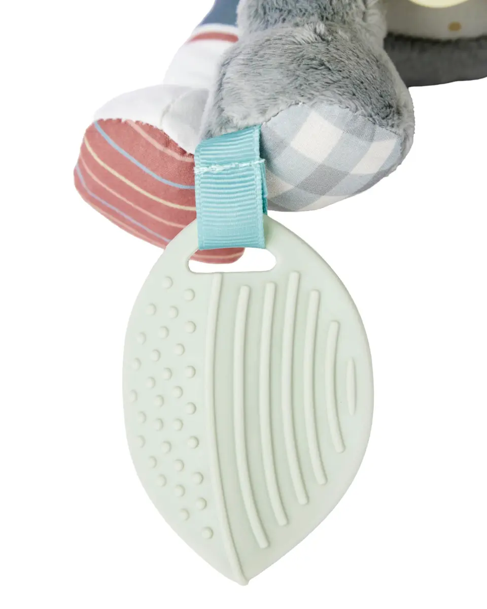 Skip Hop Bandana Buddies Soft Textured Baby Activity and Teething Toy with Rattles, Crinkle, Squeaker & Mirror | 18 cm (7 in) L x 13 cm (5 in) W x 25 cm (10 in) H - view 2