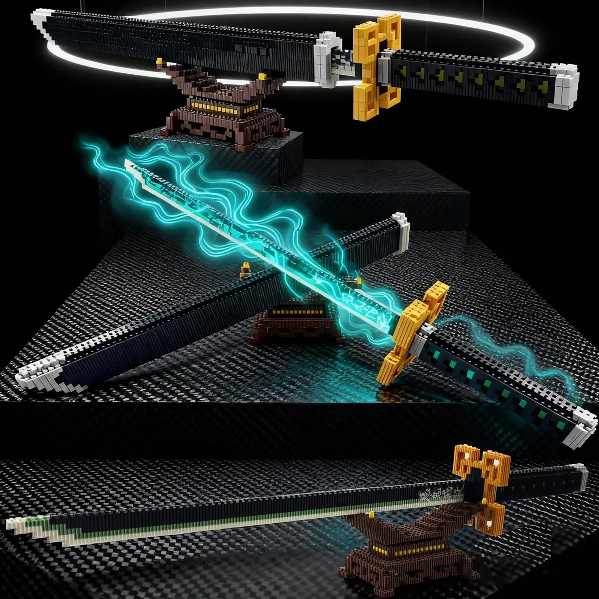 Beego Kill Demon Sword Building Kit Set 1440 Pieces | Educational STEM Toy for Teens 14+ & Adults - view 9