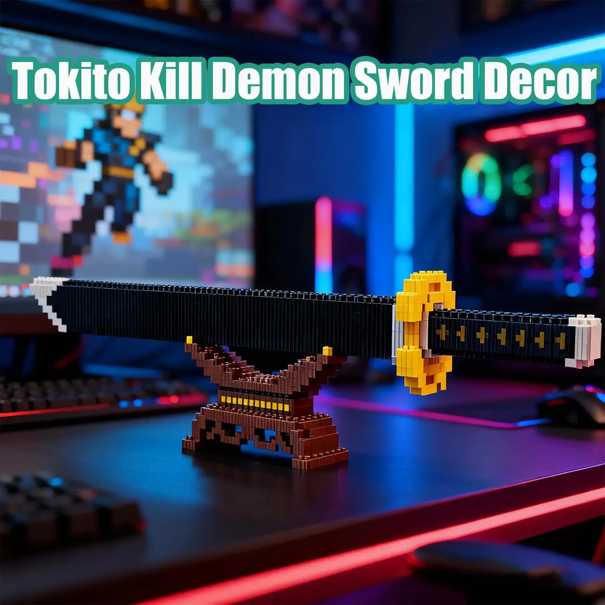 Beego Kill Demon Sword Building Kit Set 1440 Pieces | Educational STEM Toy for Teens 14+ & Adults - view 2
