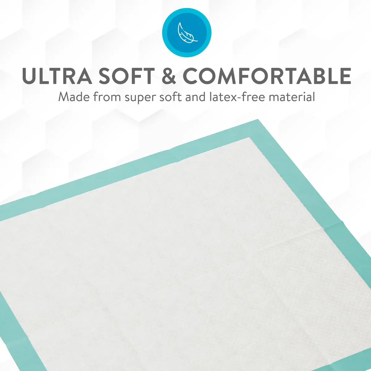 Inspire Extra Large Super Absorbent Disposable Bed Pads 40" x 36" | Leakproof, Odor Locking, Adult & Puppy Use - view 5