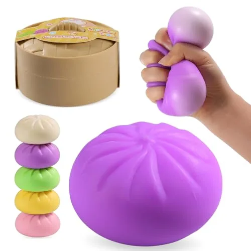 YHYAQYHYAX Purple Dumpling Squishy Mystery Box | Slow Rising Stress Ball for Kids & Adults - main product image