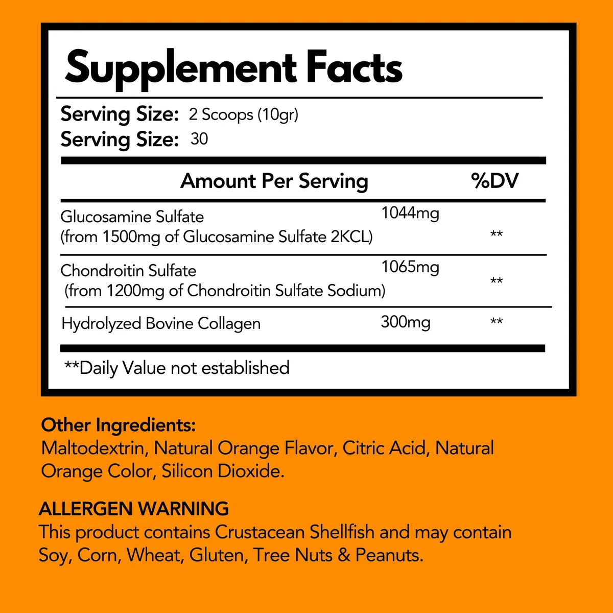 Arymar Glucosamine Chandroitin Powder 1500mg/1200mg | Joint Support for Mobility & Flexibility - view 3