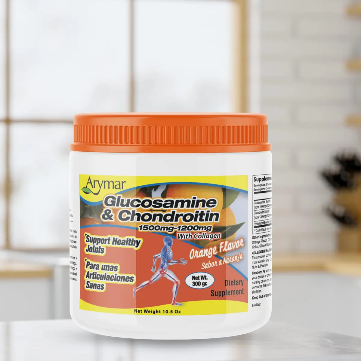Arymar Glucosamine Chandroitin Powder 1500mg/1200mg | Joint Support for Mobility & Flexibility - view 4