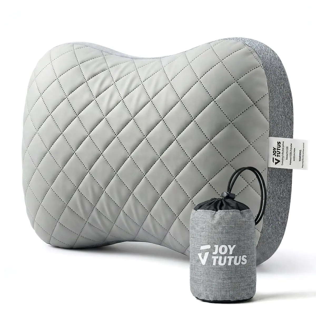 JOYTUTUS Inflatable Camping Pillow Ultralight for Travel, Camping, Hiking | Ergonomic Neck & Lumbar Support - main product image