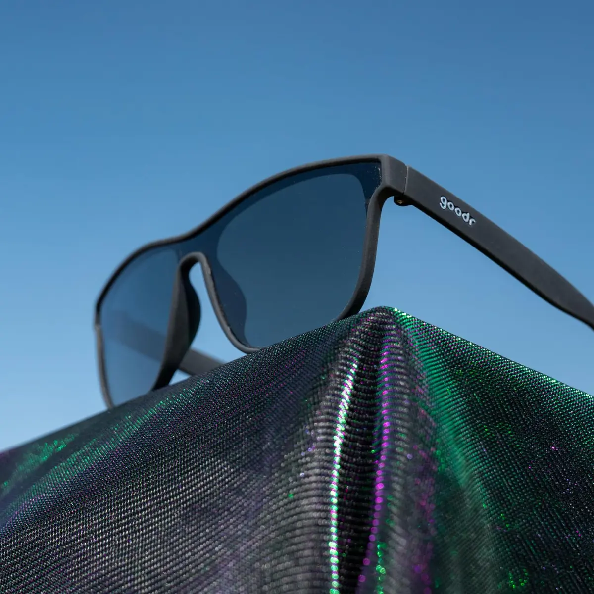 goodr The Future is Void Sunglasses Polarized UV400 Protection | Unisex Sport Style - view 5
