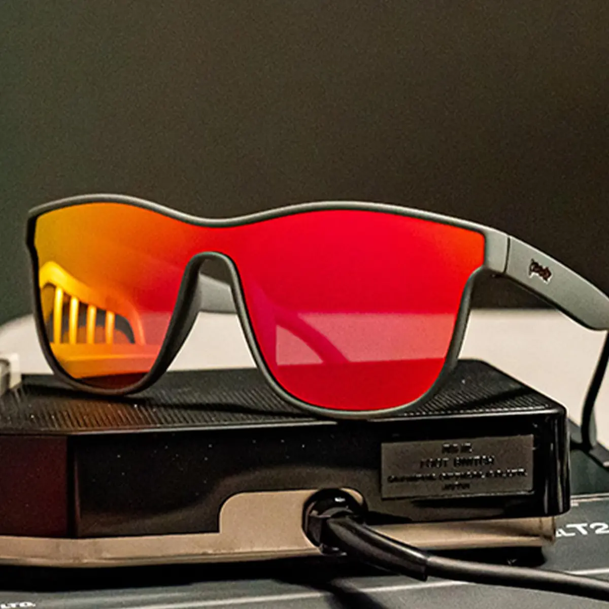 goodr Voight-Kampff Vision Polarized Sunglasses, Medium Sized | UV400, No Slip & No Bounce - view 5