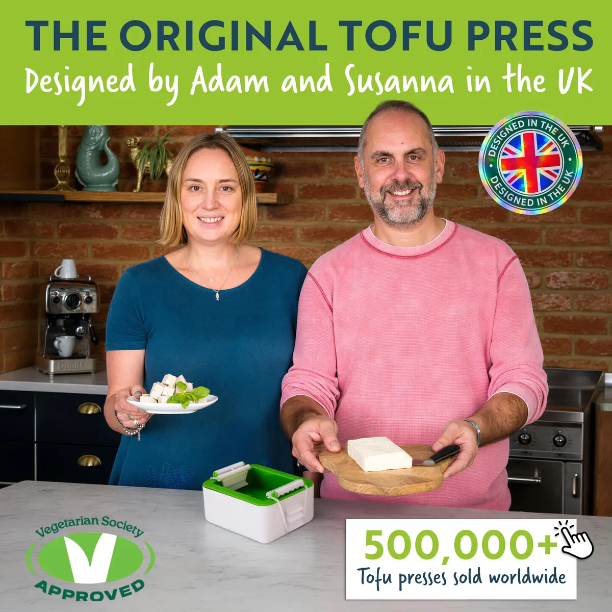 Tofuture Large Tofu Press - The Original and Best Press - Fits Two 8-16 oz | Perfect Texture & Easy Cleanup - view 8