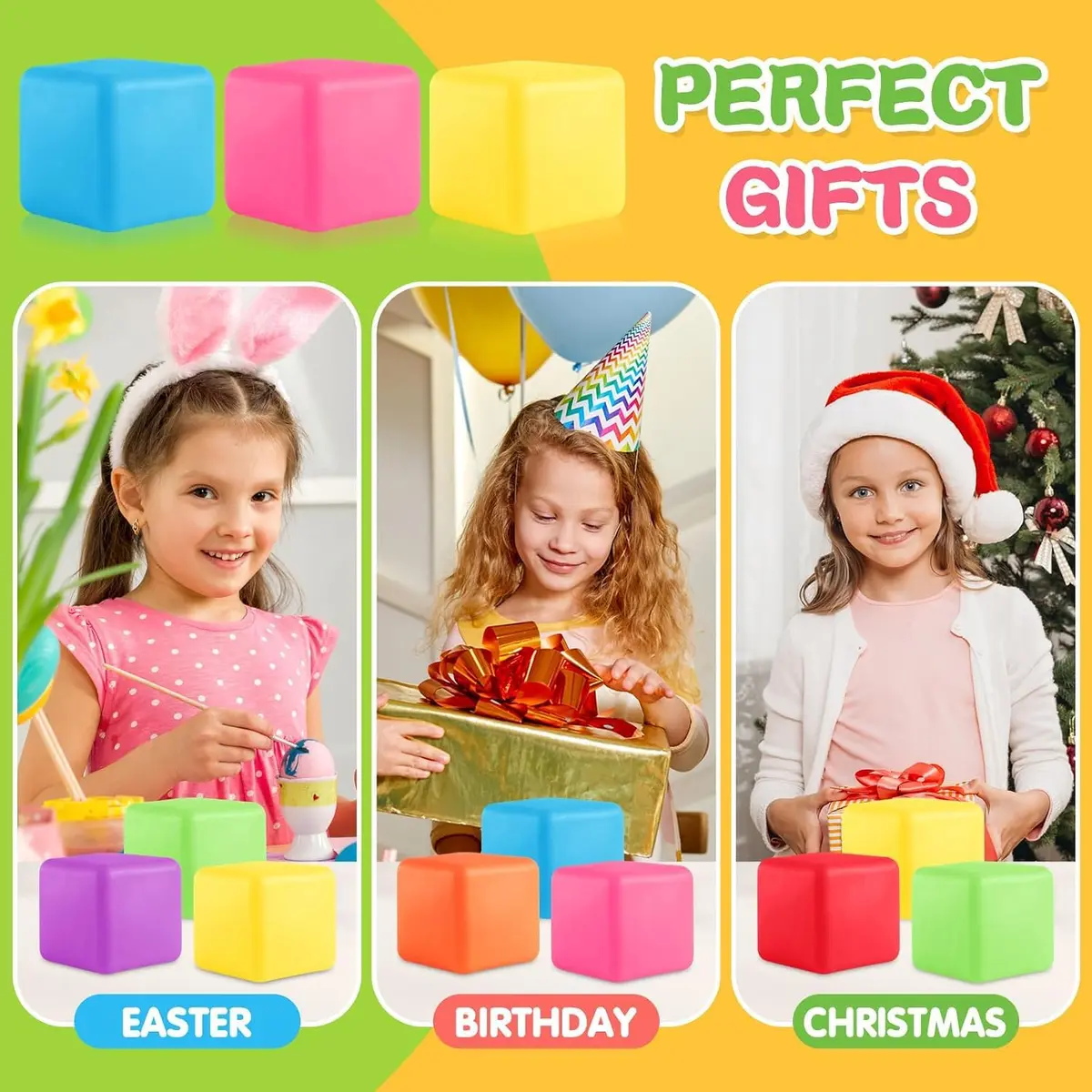 Viroucal Fidget Toys Stress Cube 24Pcs | Anxiety & Stress Relief for Kids & Adults - view 7