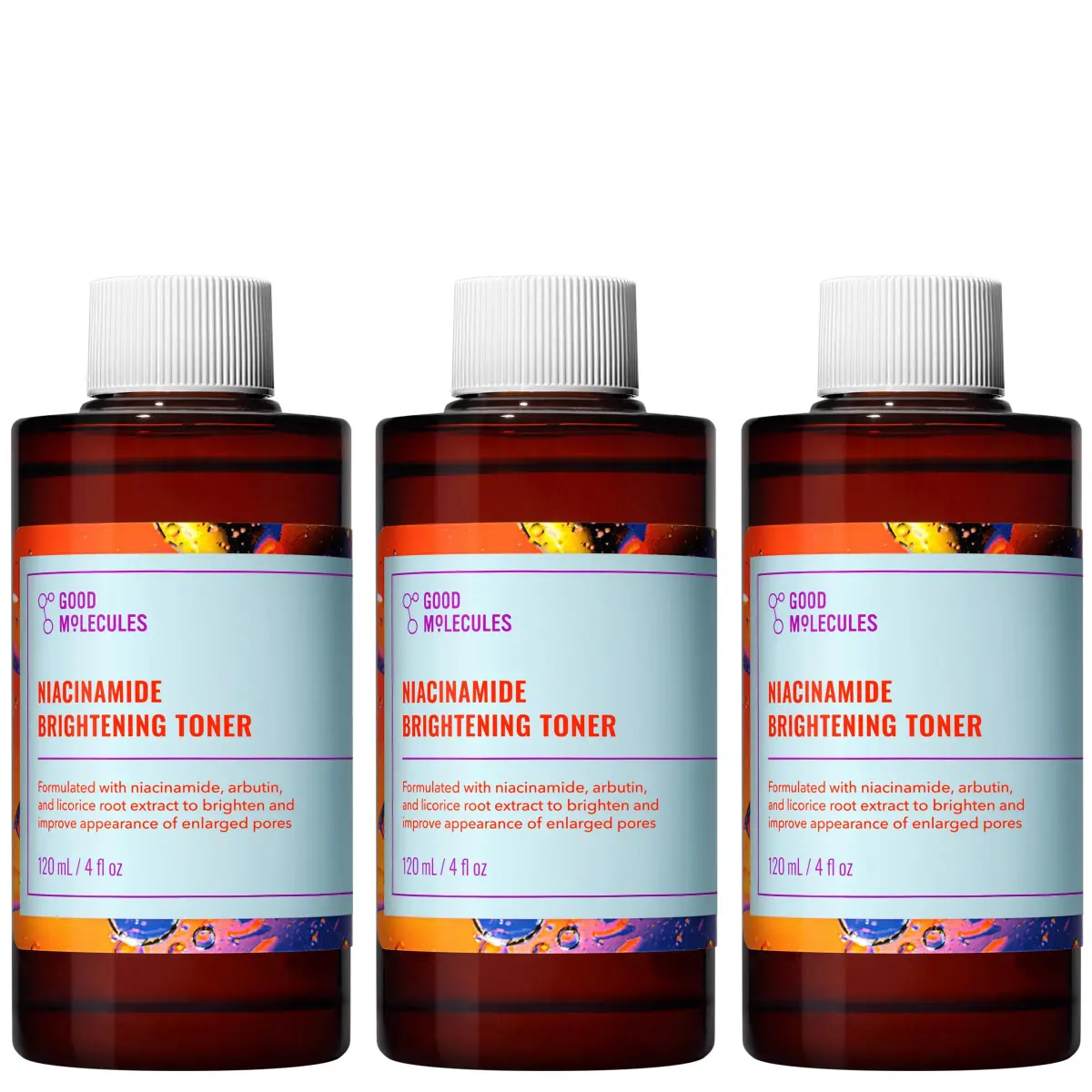 Good Molecules Niacinamide Brightening Toner with Arbutin, 360ml (12 Fl Oz) | Evens Skin Tone & Refines Pores - main product image