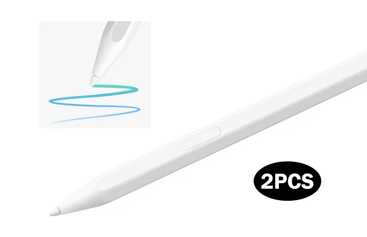 Alovexiong 2 Pack Stylus Pen for Samsung Galaxy Tab S11/S11 Ultra S Pen, 4096 Pressure Levels | White - view 3