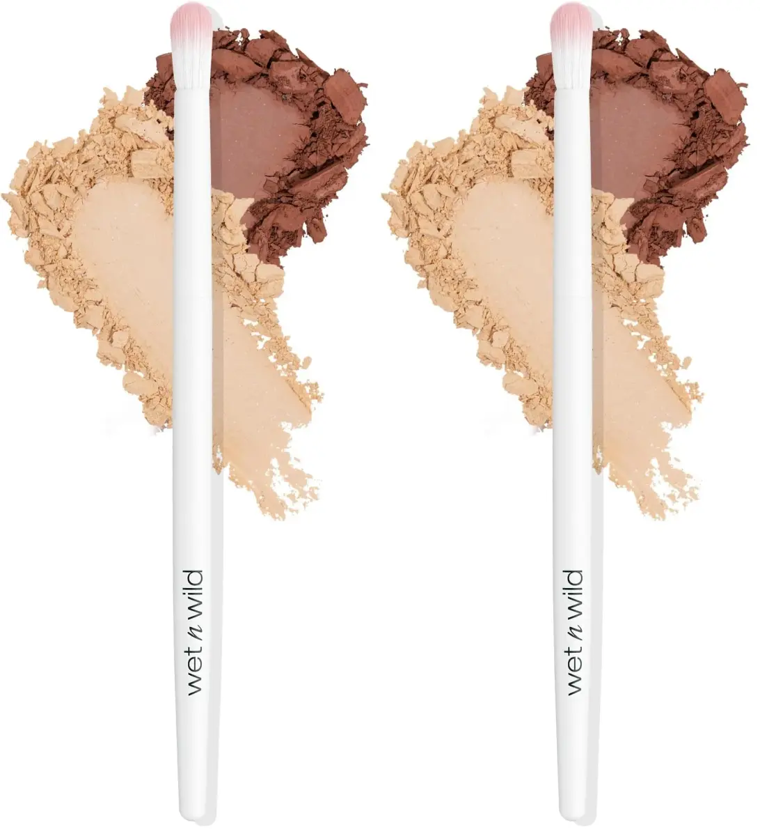 wet n wild Crease Brush (Pack of 2) - Expert Precision Eyeshadow Application - main product image