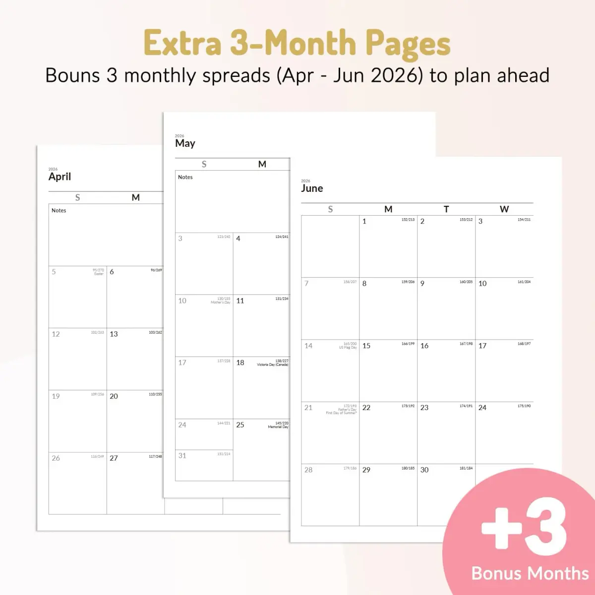 Forvencer Academic Planner 2026-2027, 16cm x 20cm (6" x 8") | Weekly & Monthly Planning for Students & Teachers - view 4