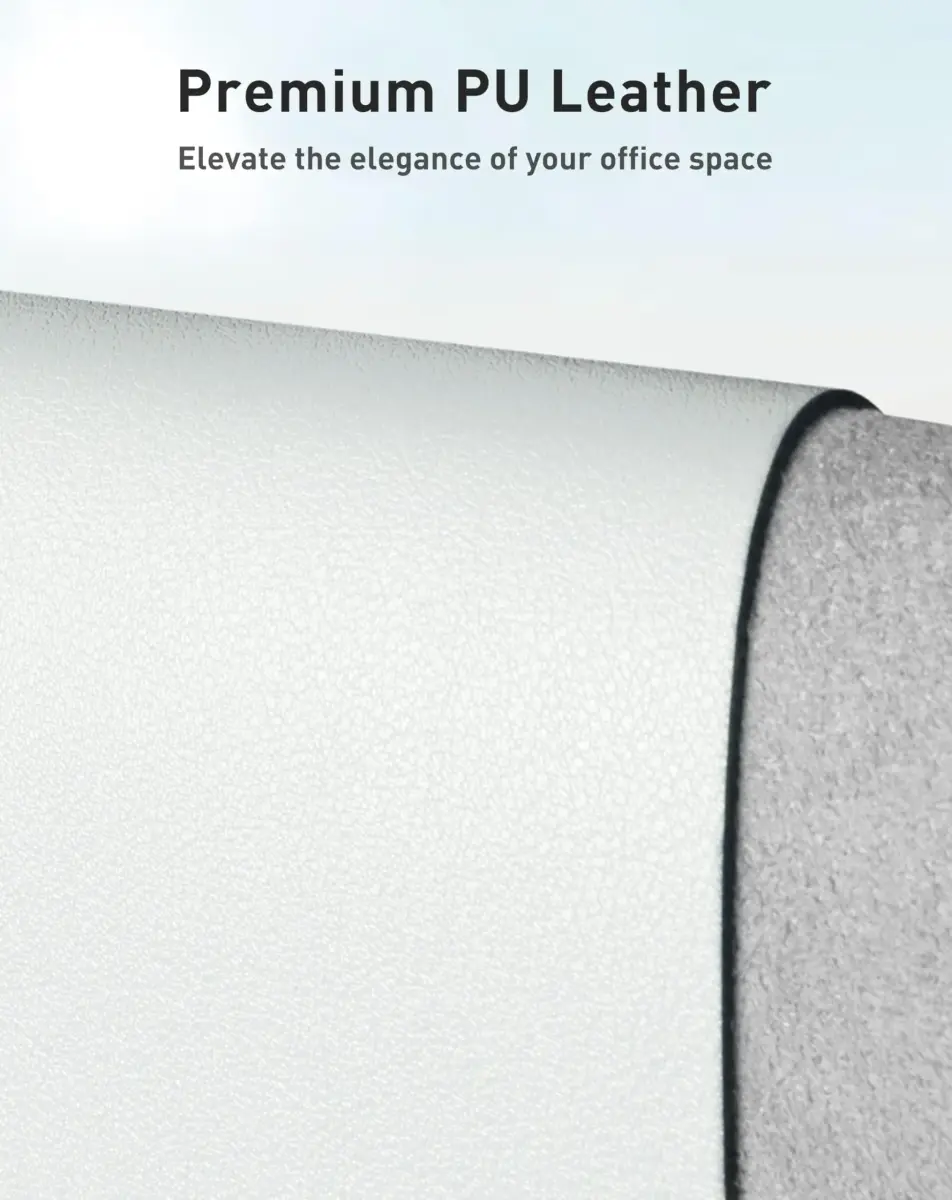 Aothia Faux Leather Desk Mat Large Mouse Pad 42" x 17" | Protects Your Desk from Scratches Stains Spills Heat - view 2