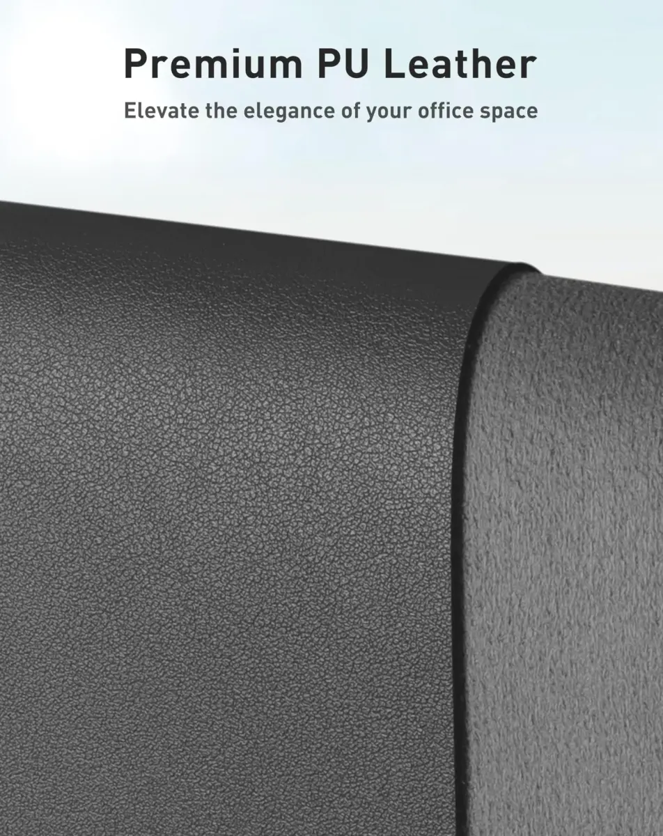 Aothia Faux Leather Desk Mat Large Mouse Pad 40" x 24" | Waterproof Writing Surface - view 2