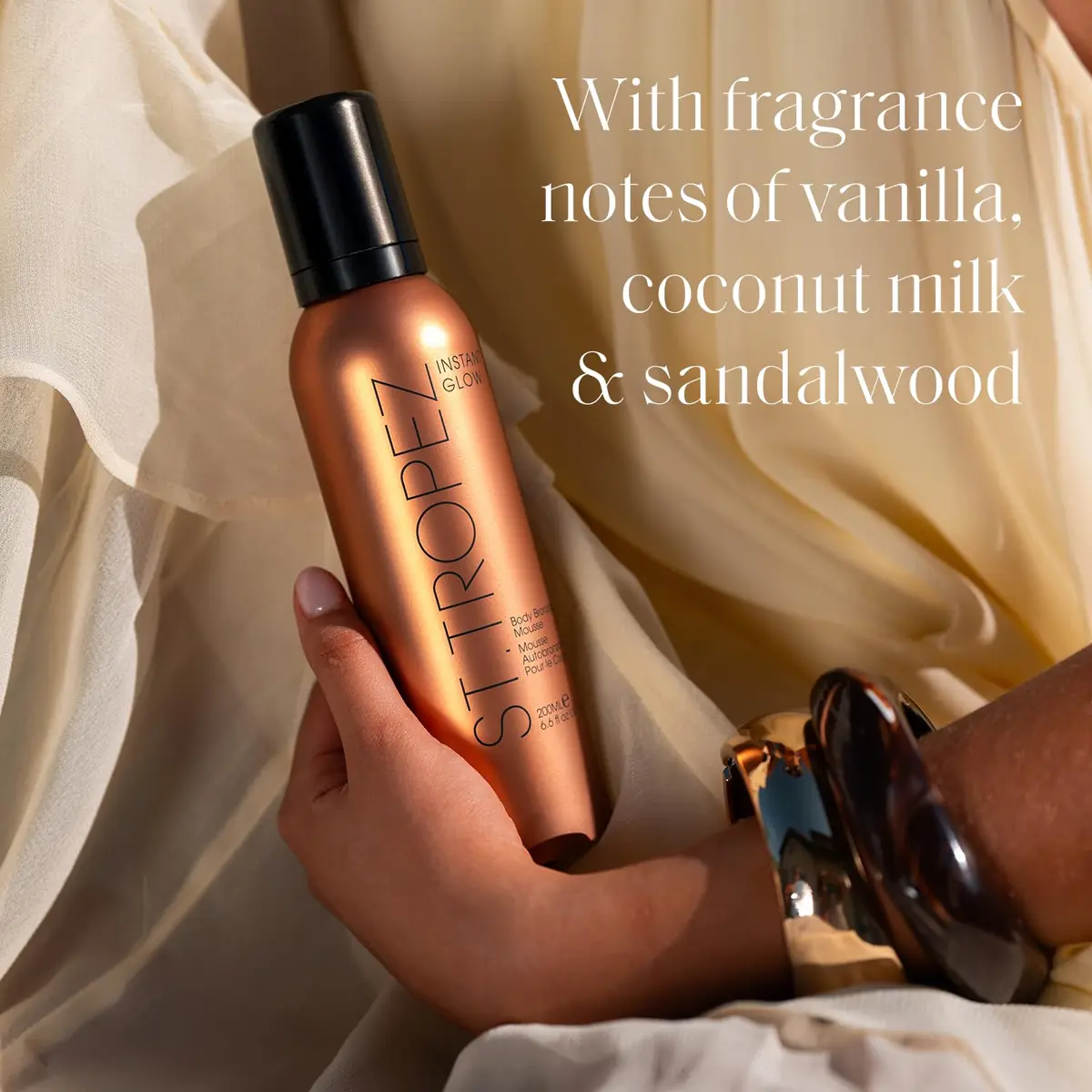 St. Tropez Self Tanner Instant Glow Body Bronzing Mousse | No-Commitment Tan for Sensitive Skin (70-120 chars) - view 5