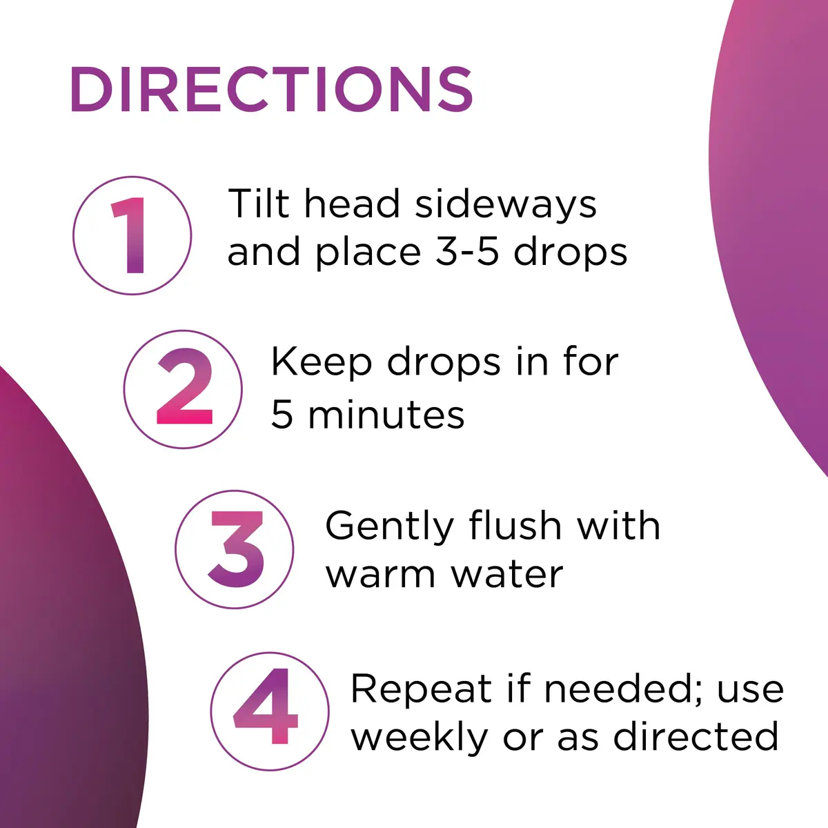 LIPO Earwax Removal Drops 0.5 fl oz | Gentle, peroxide-free ear cleaning support for clogged ears - view 7