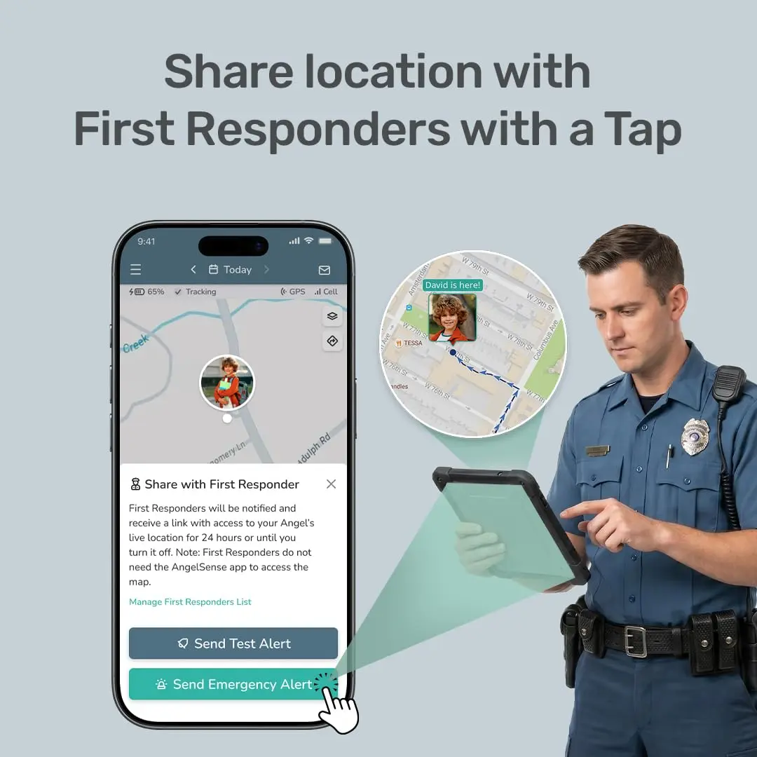 AngelSense GPS Tracker for Kids - Autism, Elderly | Real-Time Location & Safety - view 5