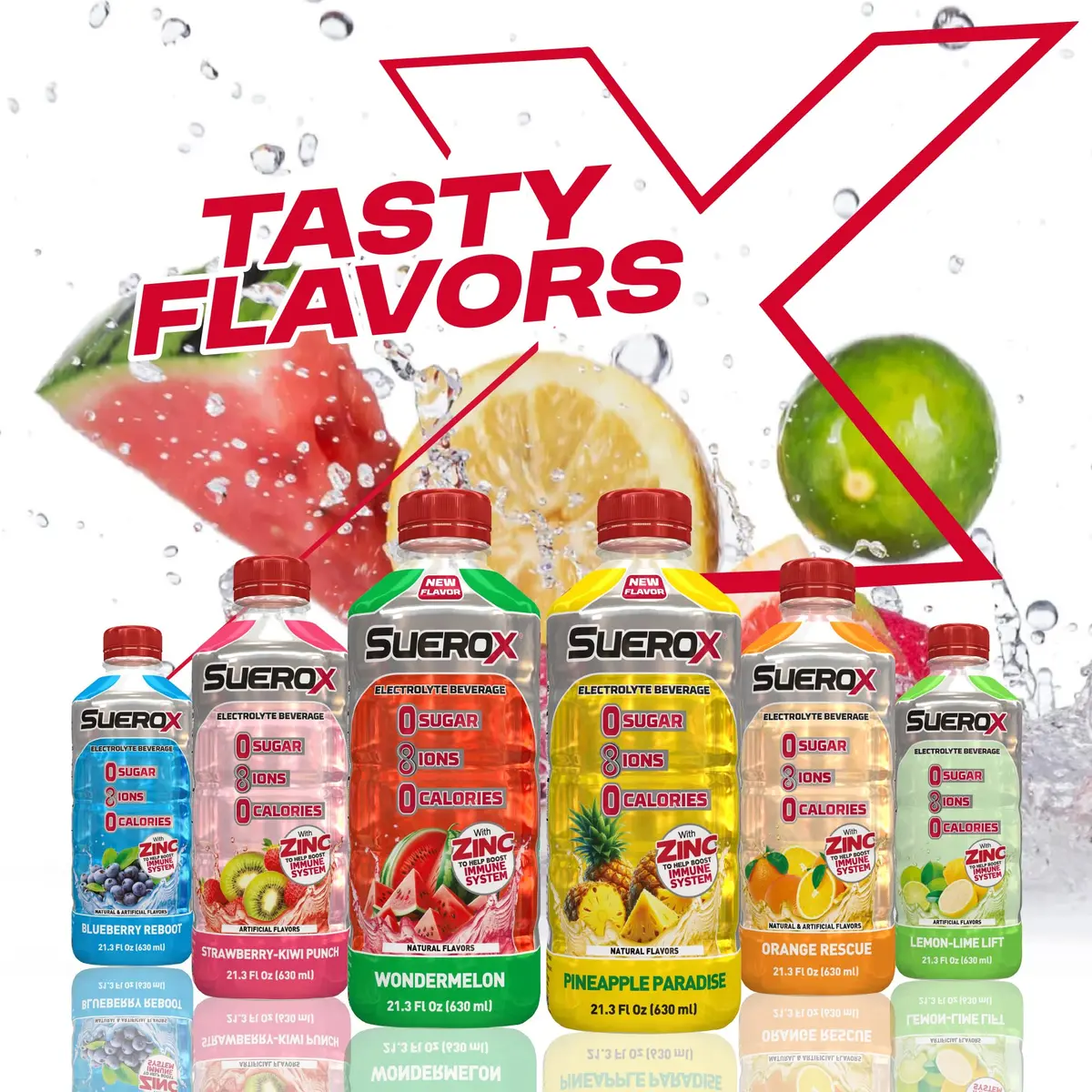 SueroX Sugar Free Electrolyte Drink, Grape Boost | Zero Sugar, Hydration & Recovery (21.3 Fl Oz, 3 Pack) - view 8