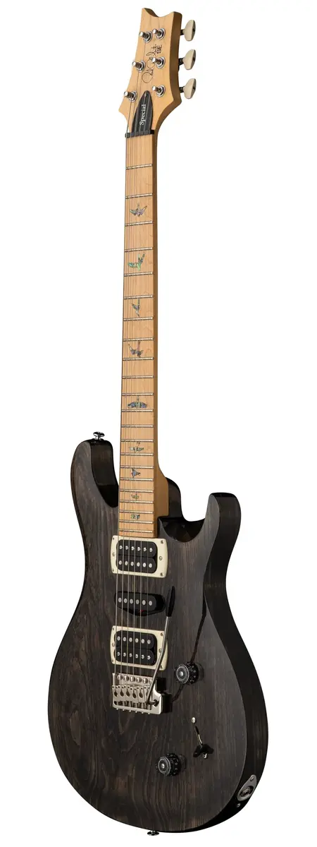 PRS SE Swamp Ash Special, Charcoal | Versatile Electric Guitar with Maple Neck & Ash Body - view 2